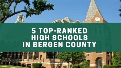 bergen county high school rankings